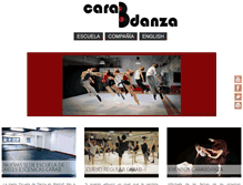 Tablet Screenshot of carabdanza.com
